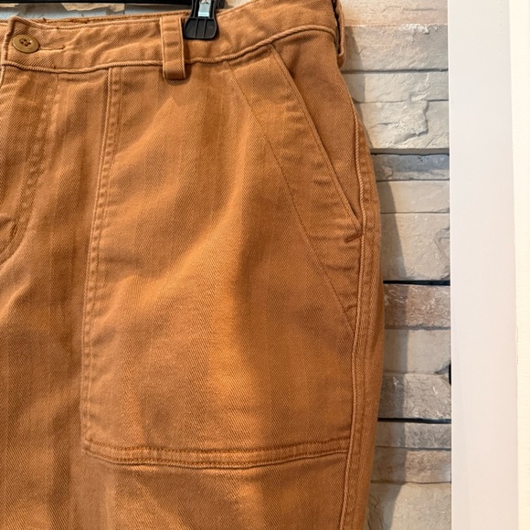 Duluth Trading Co. Women's Size 16 Tan Brown 4 Pocket Pant Straight Leg Cotton - Picture 3 of 12